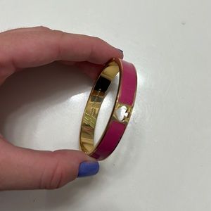 Pink Kate Spade bangle